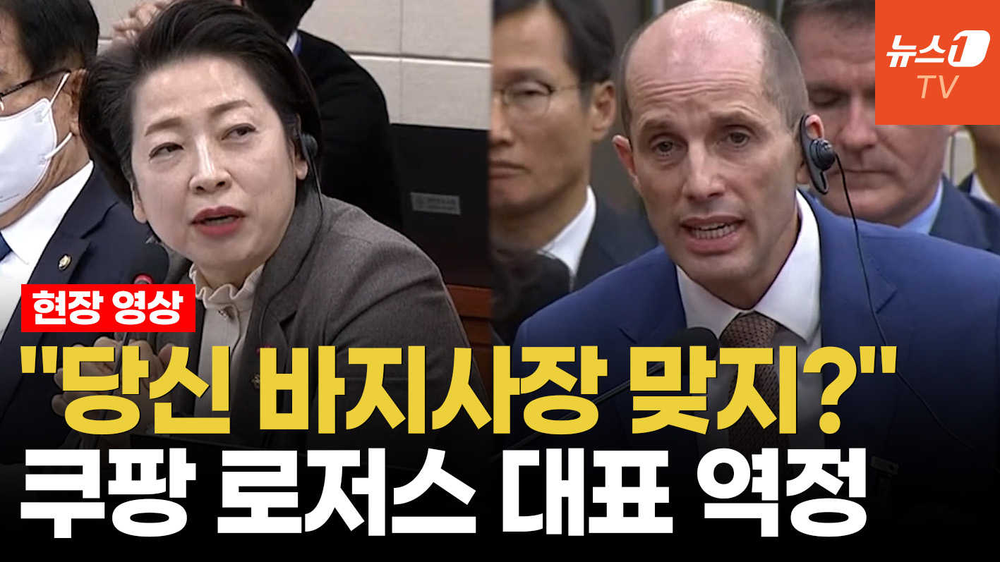 "김범석은 청문회 봤나?" 묻자 쿠팡 로저스 대표 반응은?