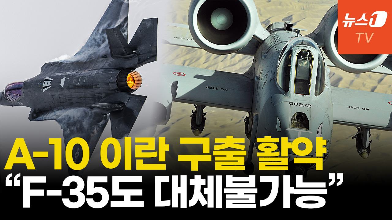 美 조종사 구출활약 A-10...미군에 워트호그 꼭 필요한 이유
