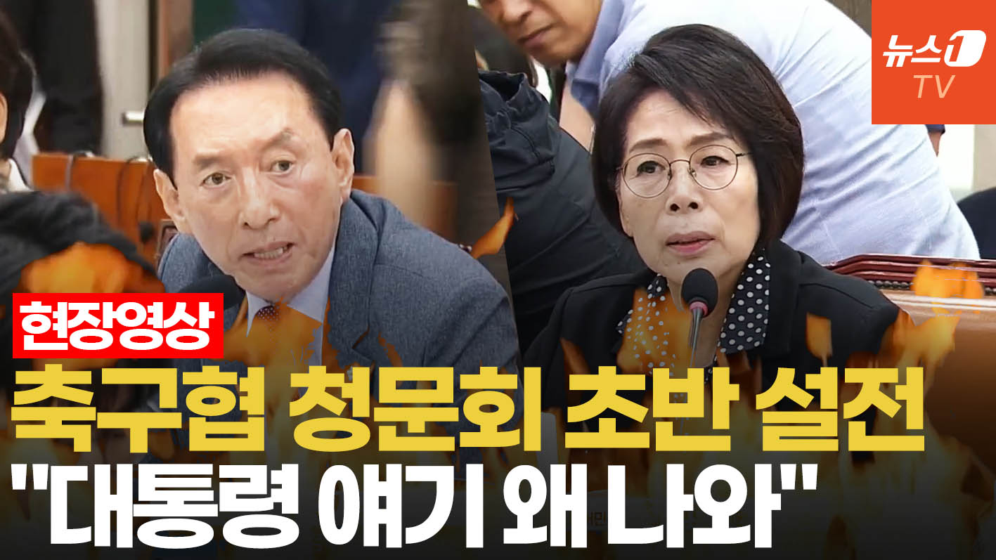홍명보 앉혀두고 여야 설전…김석기, 李 대통령 언급에 최민희가 한 말은