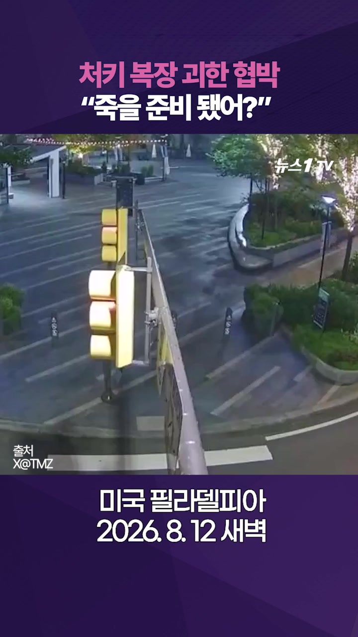 처키 복장으로 여성 쫓아가며 "죽을 준비 됐냐" 협박…美 도심 공포의 새벽