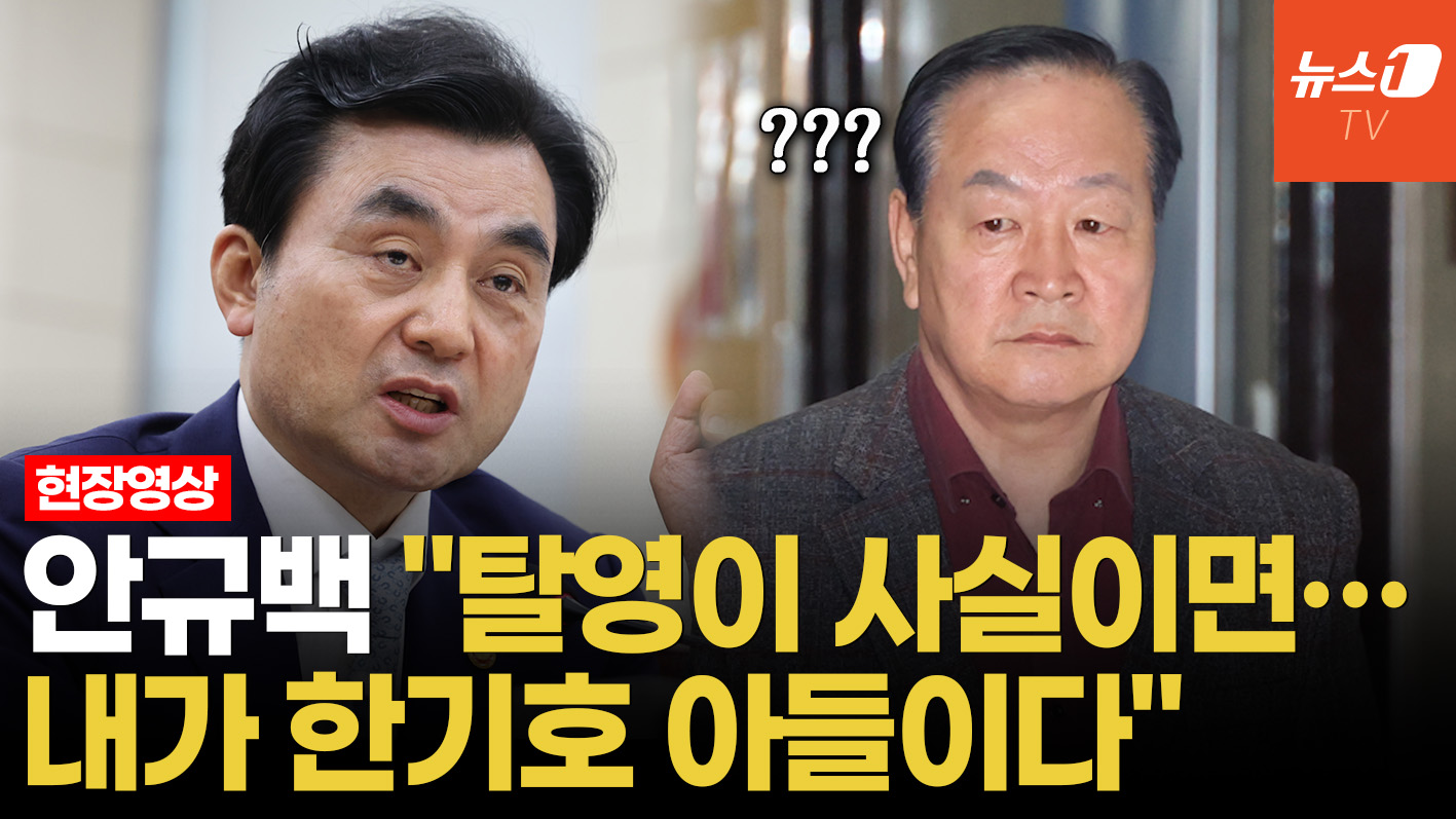 '탈영 의혹' 추궁하자…안규백 "하늘을 우러러 한 점 부끄러움 없다"