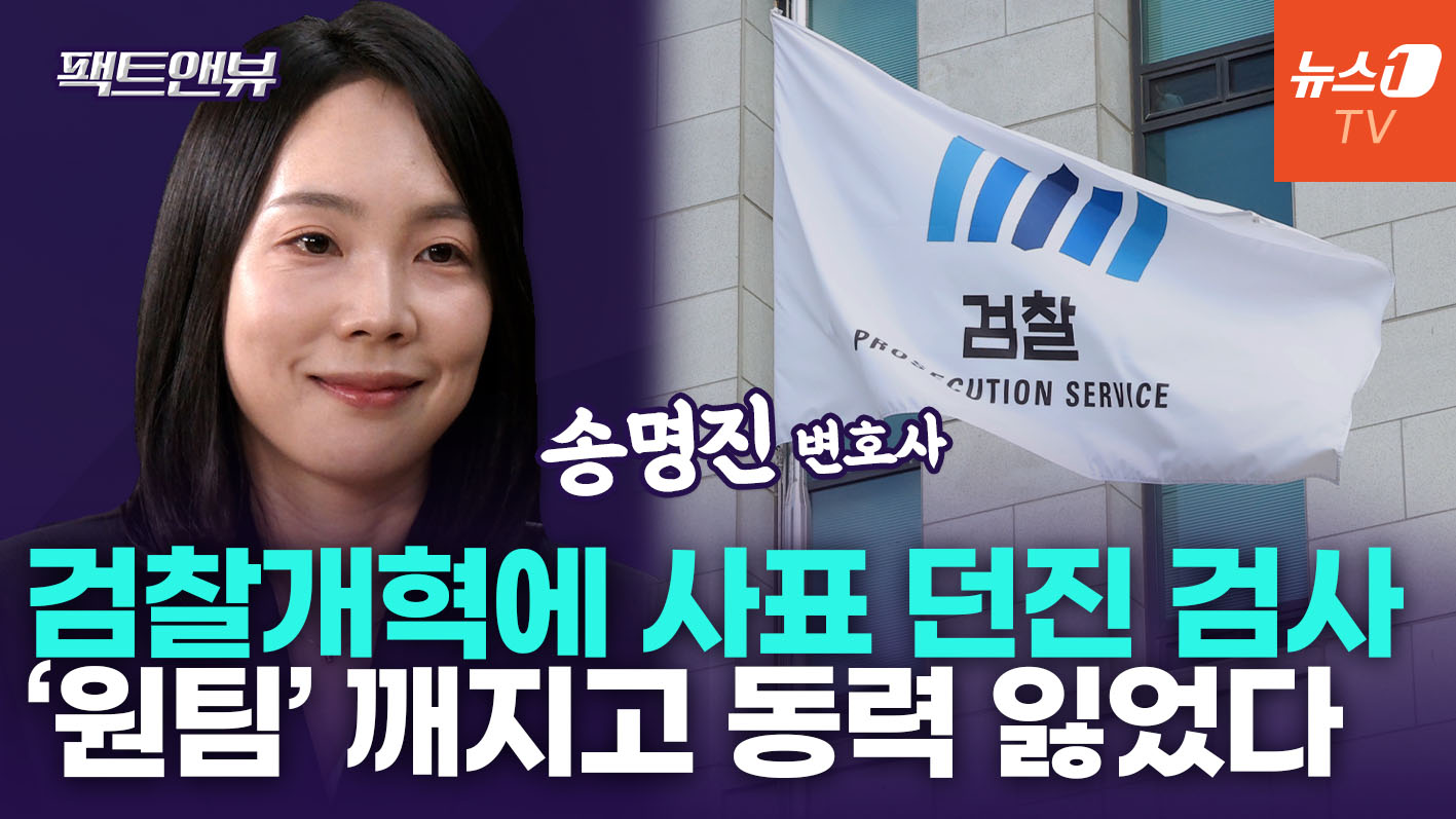 "온몸으로 막아왔지만 역부족"…16년 차 검사, 최근 사직서 낸 이유[팩트앤뷰 송명진]
